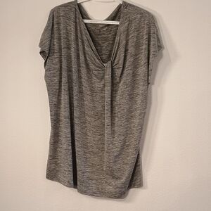 Merona Heathered Gray Women's Blouse